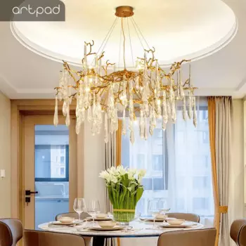 Подвесной светильник Artpad Serip хрустальный