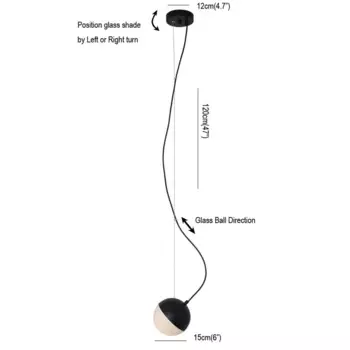 Подвесной светильник Blonche Magic Bean