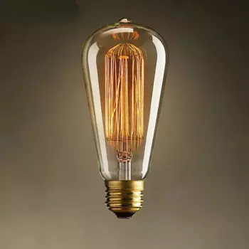 Подвесной светильник GemSpark винтажный стеклянный