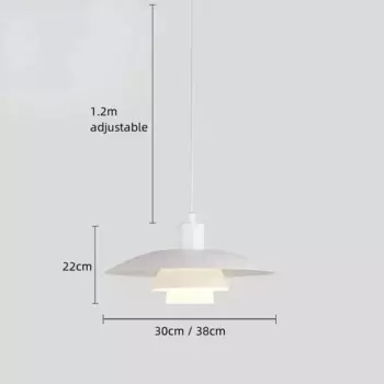 Подвесной светильник из алюминия E27