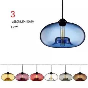 Подвесной светильник Эдисон zxjien прозрачный