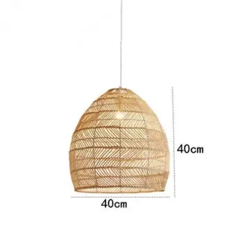 Подвесной светильник JIANKEXING из ротанга