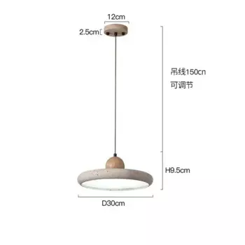 Подвесной светильник JIANKEXING травертин