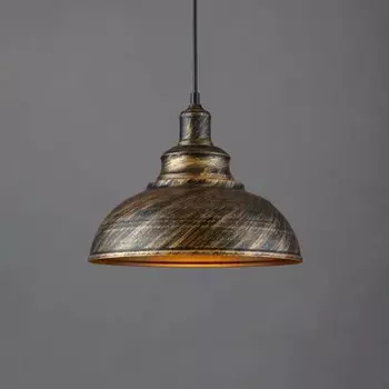 Подвесной светильник JOYINLED винтажный черный/серебристый/медный E27