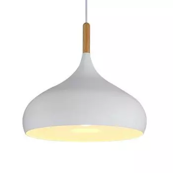 Подвесной светильник MengJay, белый, металлический