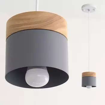 Подвесной светильник MengJay, металлический, винтажный