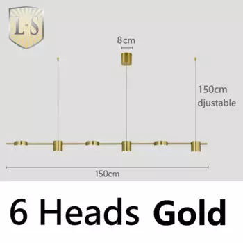 Подвесной светильник NoEnName_Null золотой черный