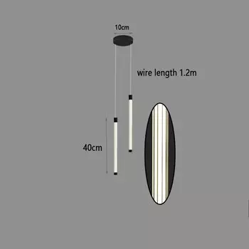 Подвесной светильник PIPILIFEI, холодный белый/теплый белый, акрил+алюминий+железо