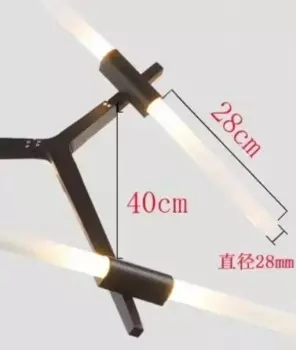 Подвесной светильник QINGYUNKE из стекла