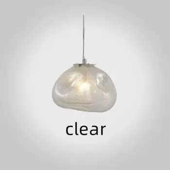 Подвесной светильник TAONUANSHU, дымчатый стекло