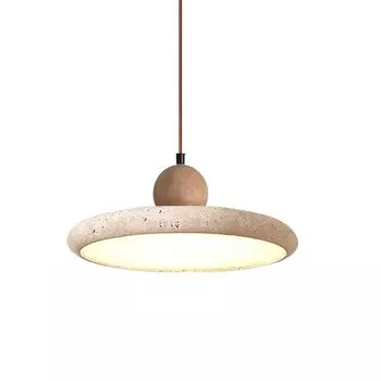 Подвесной светильник TAONUANSHU из желтого травертина