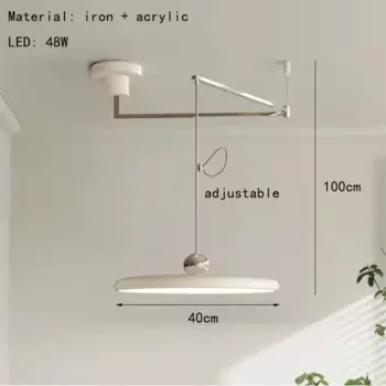 Подвесной светильник TAONUANSHU кремовый