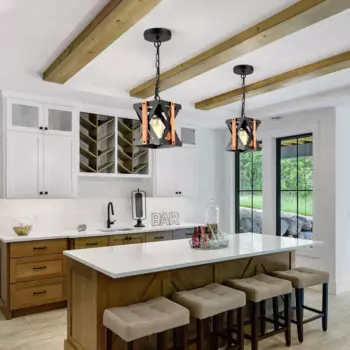 Подвесной светильник в стиле индастриал