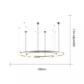 Подвесной светильник Winfordo круглый