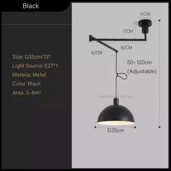 Подвесной светильник Winfordo металлический E27