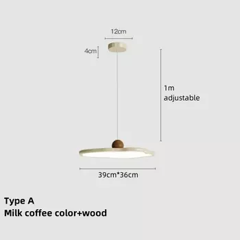 Подвесной светильник Xiuxiu, LED, железо+акрил