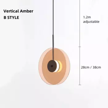 Подвесной светильник xiuxiu стеклянный