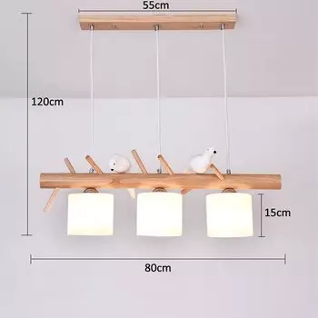 Подвесной светильник Ynhaw из дерева