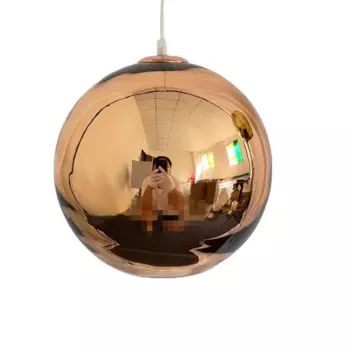 Подвесной светильник ZAIXIAO, медный, стеклянный