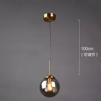 Подвесной светильник ZYZAO стеклянный шар