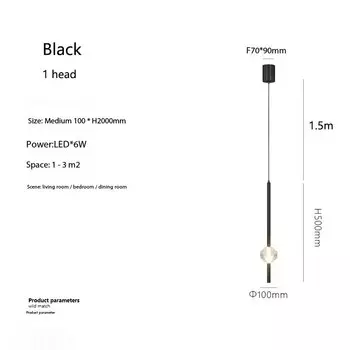 Подвесной светодиодный светильник NoEnName_Null