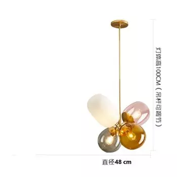 Подвесные стеклянные светильники LZPZ RUI