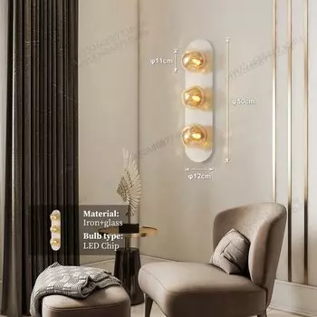 Подвесные светильники Artpad золотые круглые