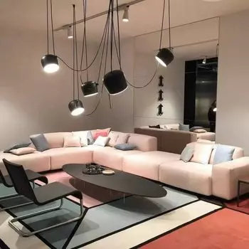 Подвесные светильники из алюминия, 1 головка