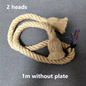 Подвесные светильники из пеньковой веревки LZPZ RUI