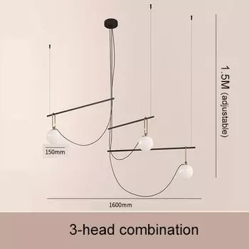 Подвесные светильники LASHA Magic Bean 3 головы