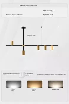Подвесные светильники Ludengchaoshi для кухни