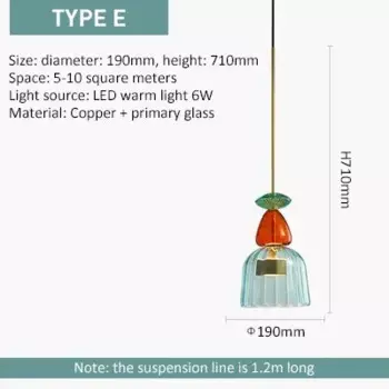 Подвесные светильники QINGYUNKE