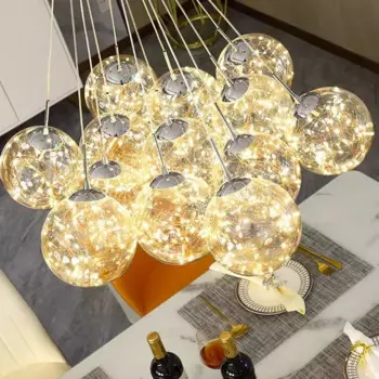 Подвесные светильники QINGYUNKE, современный стиль