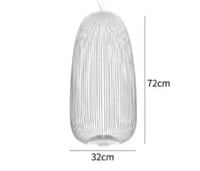 Подвесные светильники TAONUANSHU, черные