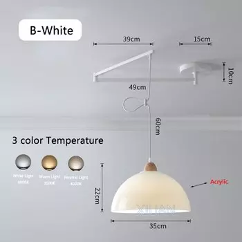 Подвесные светильники XIUAN для гостиной E27