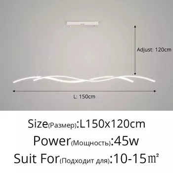 Подвесные светодиодные лампы YICOLUX холодного белого света