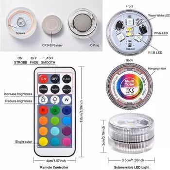 Подводные LED-фонарики Brelong белые