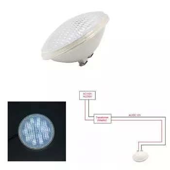 Подводные огни HKGOLDTURE 12В LED PAR56 18Вт 36Вт 54Вт