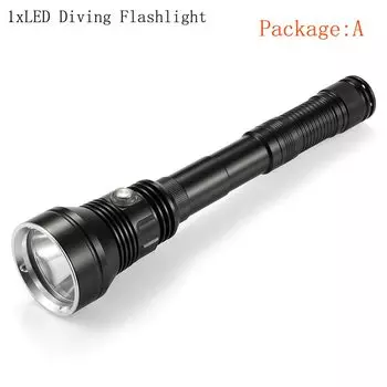 Подводный фонарь Ekaiou XHP70.2 желтый/белый 6000лм