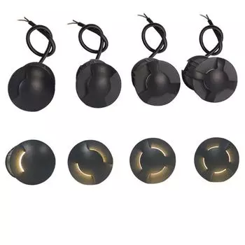 Подземная лампа ANADnight 3Вт IP67 для сада 1/2/3/4 шт.