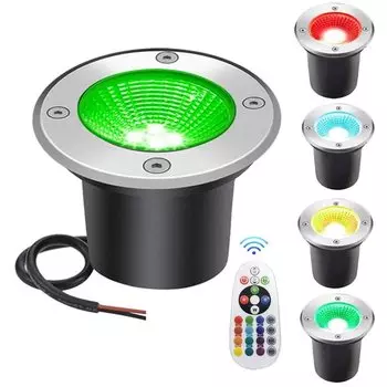 Подземные светодиодные лампы Aesyzo RGB 10 Вт