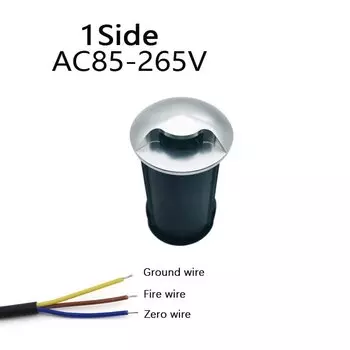 Подземный светодиодный светильник NoEnName_Null 5 Вт 3 Вт COB 110 В 220 В IP67