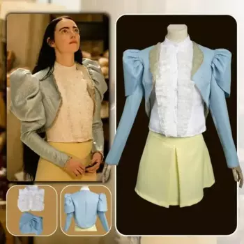 Погадные вещи Belle Baxter Косплей Фантазия Костюм Маскировка Взрослых Женщин Юбка Пальто Фэнтезийные Наряды Женский Карнавальный Костюм Хэллоуина