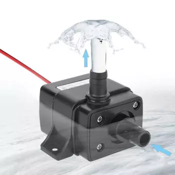 Погружной насос для воды, 4,8 л/ч, 12 В, 24 В