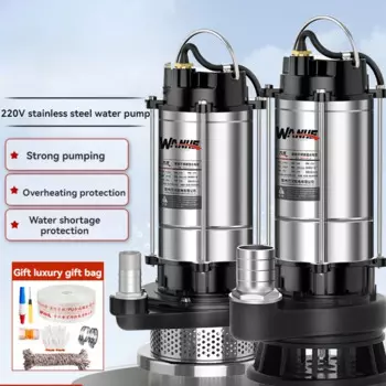 Погружной насос из нержавеющей стали, 220 В