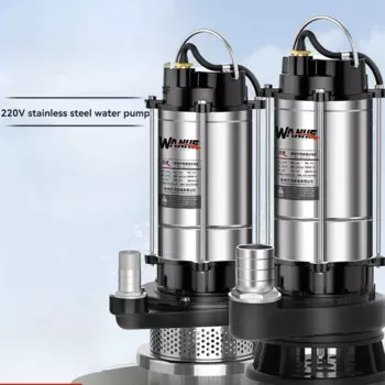 Погружной насос из нержавеющей стали для домашнего сельскохозяйственного орошения, 220 В, 1800 Вт/2200 Вт, насос для чистой воды с большим потоком