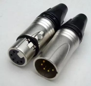 Похожие 100 шт./лот Штекерный 5-контактный разъем XLR с 50 шт. NC5MXX и 50 шт. NC5FXX