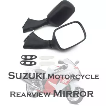 Зеркало заднего вида для мотоцикла Pokhaomin Suzuki GSX1300R GSXR1300 Hayabusa 1997-2015 GSXR1000 2001-2002 GSXR600 750 2001-2003