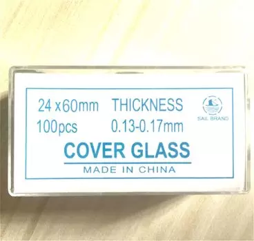 Микроскоп покровное стекло стеклянные слайды для микроскопа квадратный покровного стекла 24*50 мм 24*60 мм 100 шт в наборе, бесплатная доставка