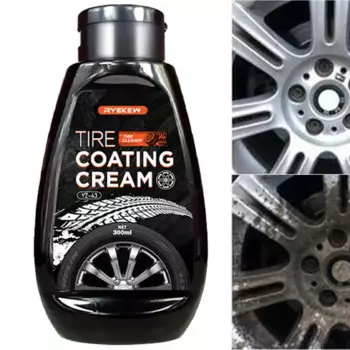 Покрытие для шин паста блеск для шин для восстановления цвета и защиты шин 300 мл покрытие для автомобильных шин блеск для сияния и блеска